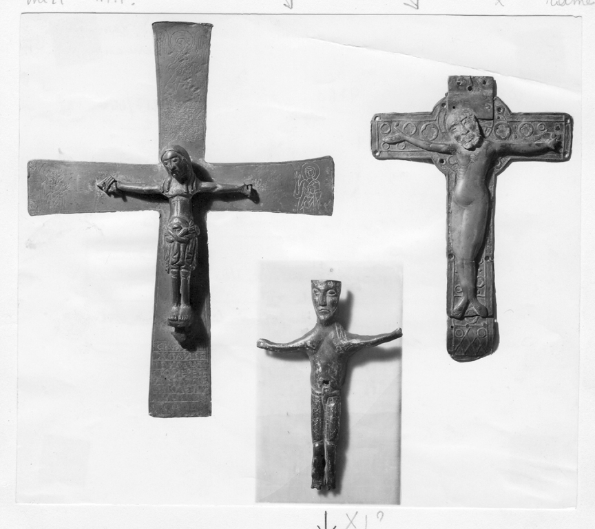 Cristo crocifisso (scultura) - manifattura italiana (sec. XI)