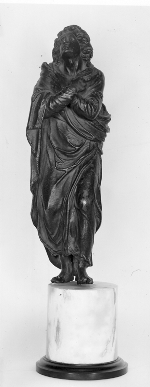 San Giovanni Evangelista (statuetta) - manifattura italiana (seconda metà sec. XVI)