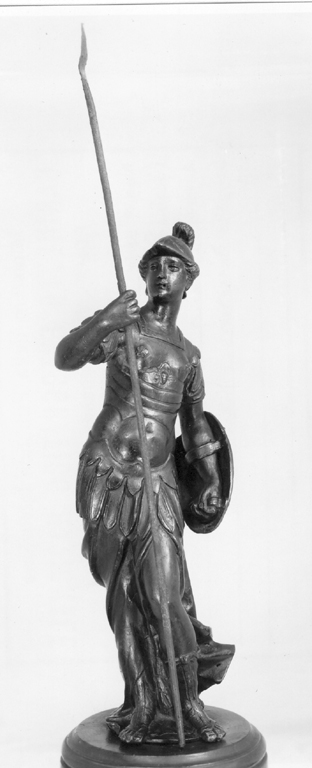 Minerva (statuetta) di Aspetti Tiziano (bottega) (secc. XVI/ XVII) 