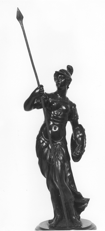 Minerva (statuetta) di Aspetti Tiziano (bottega) (secc. XVI/ XVII) 