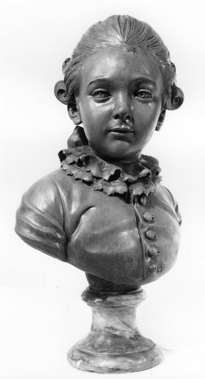 ritratto di giovanetto (busto) di Pajou Augustin (attribuito) (sec. XVIII)