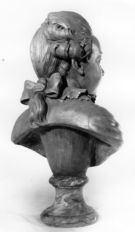 ritratto di giovanetto (busto) di Pajou Augustin (attribuito) (sec. XVIII)
