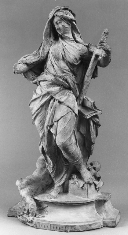 Fede velata (scultura) di Corradini Antonio (sec. XVIII) 