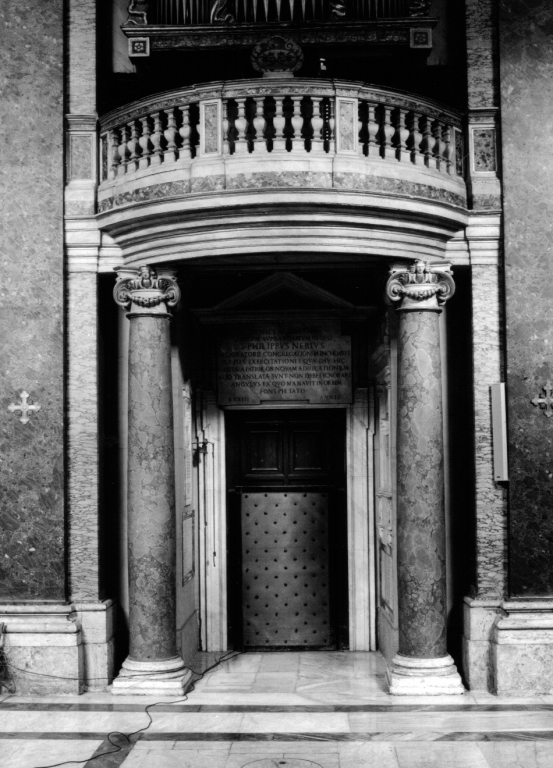 mostra di portale di Castello Domenico (sec. XVII)
