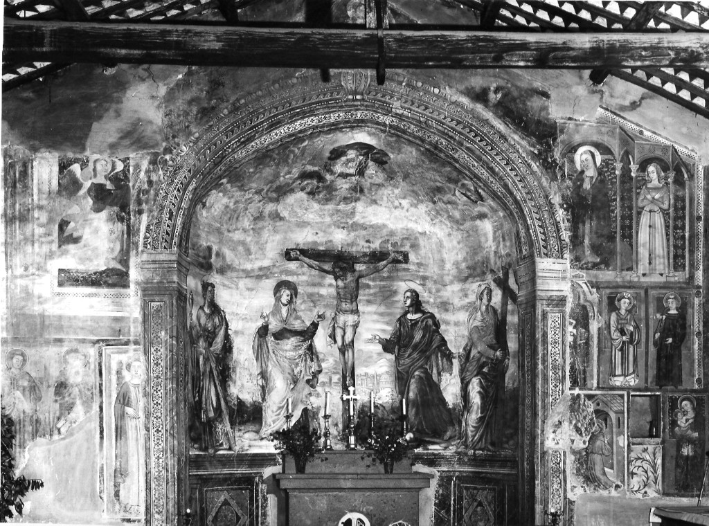 Cristo crocifisso (dipinto) - ambito Italia nord-orientale (sec. XVI)