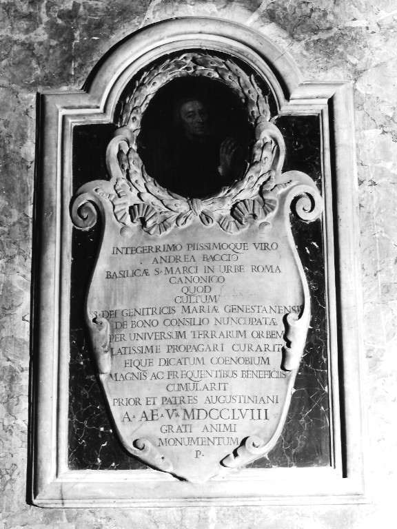 monumento funebre - ambito laziale (sec. XVIII)