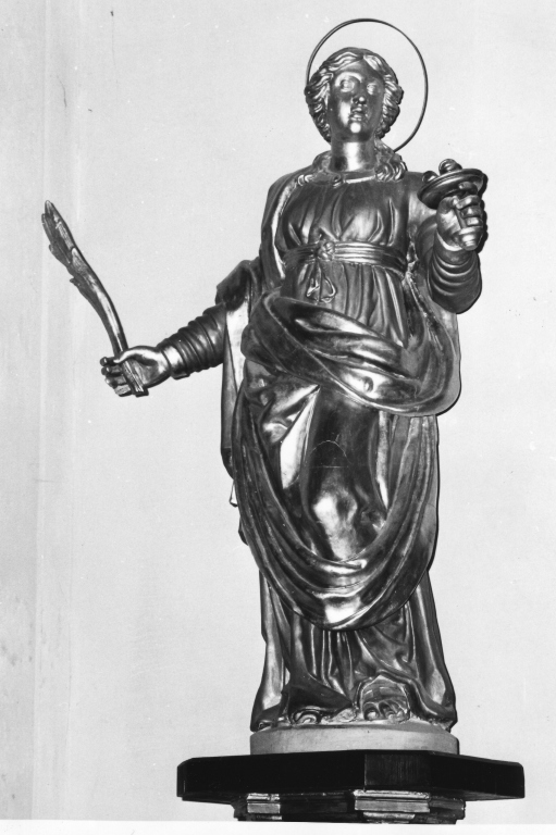 Santa Lucia (statua) - ambito romano (fine/inizio secc. XVII/ XVIII)