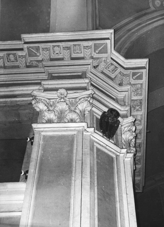 decorazione plastica - ambito romano (metà sec. XVII)