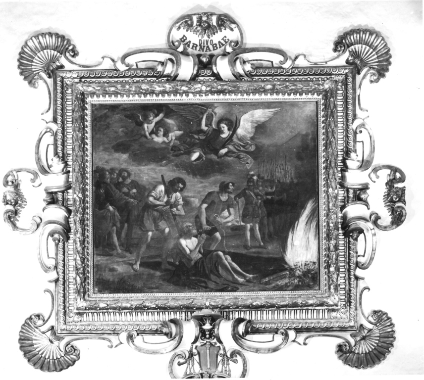 cornice - ambito romano (metà sec. XVII)