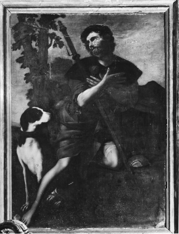 San Rocco (dipinto) - ambito romano (sec. XIX)