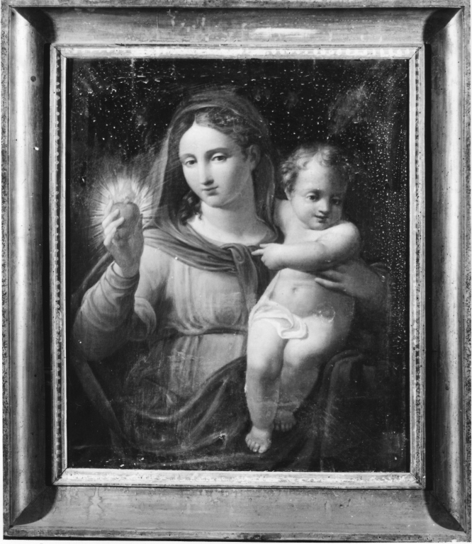Sacro Cuore di Maria (dipinto) - ambito romano (inizio sec. XIX)