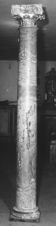 colonna - ambito romano (inizio sec. XIX)