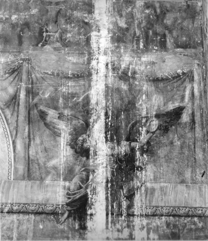 angeli musicanti (dipinto, ciclo) di Fabroni Antonio, Cesaretti Serafino (sec. XIX)