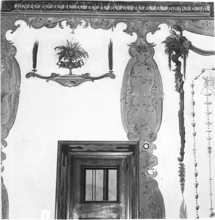 motivi decorativi a grottesche (decorazione pittorica) - ambito romano (sec. XX)