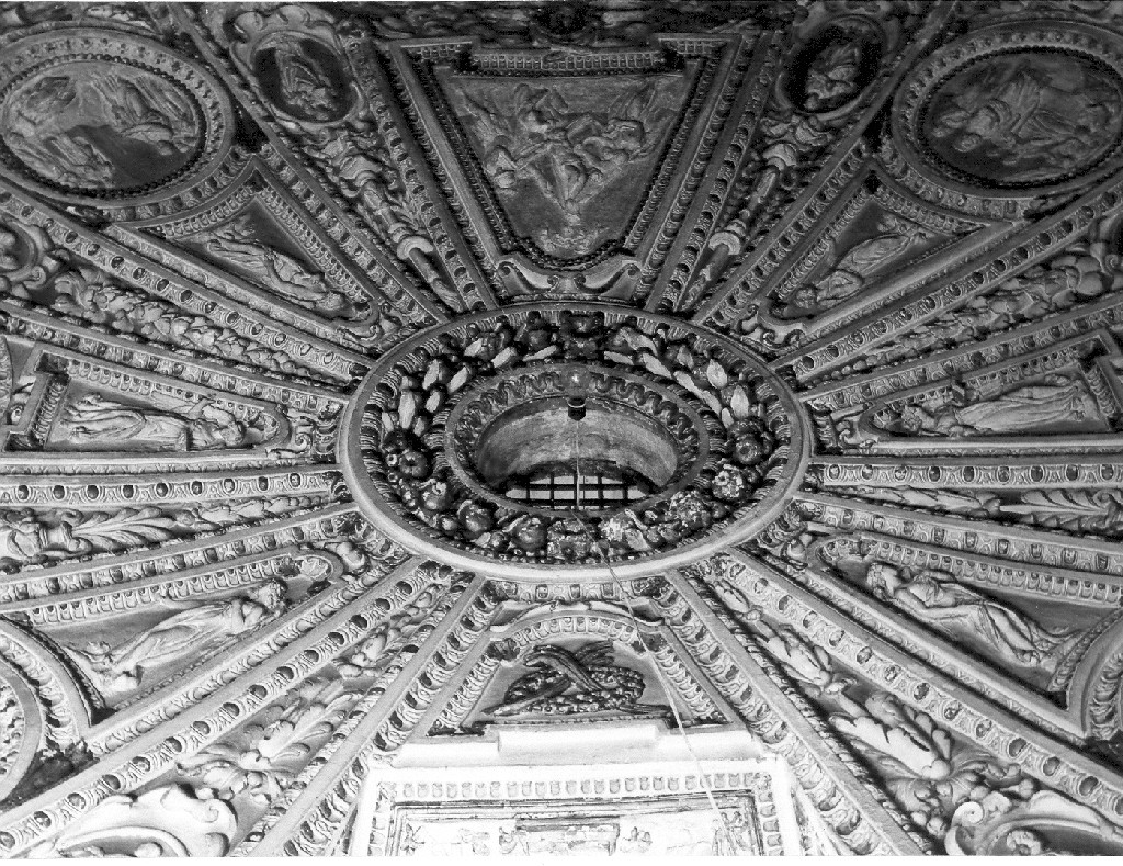decorazione plastica, complesso decorativo di De Rossi Giovanni Francesco (sec. XVII)