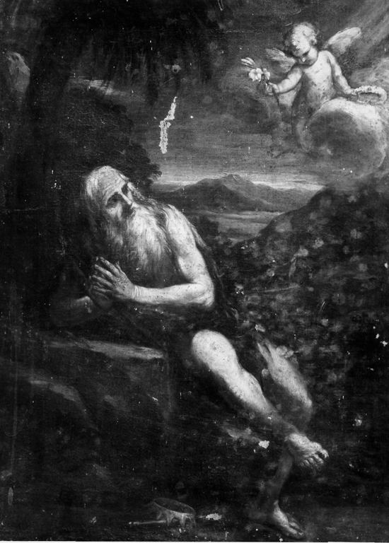 Sant'Onofrio (dipinto, opera isolata) - ambito Italia centrale (sec. XIX)