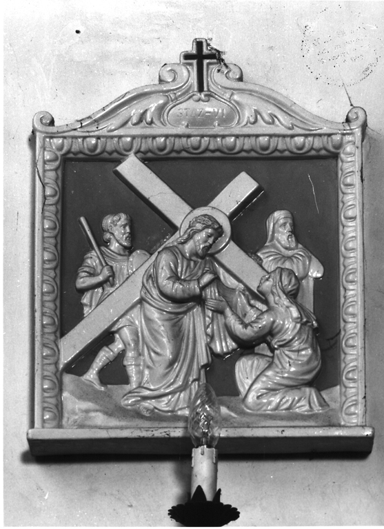 stazioni della via crucis (rilievo) - ambito Italia centrale (sec. XX)