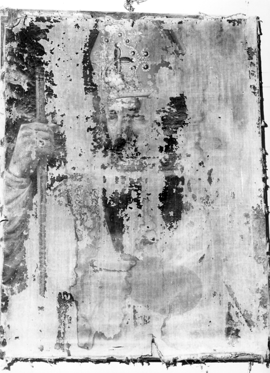 vescovo (dipinto, opera isolata) - ambito Italia centrale (sec. XVII)