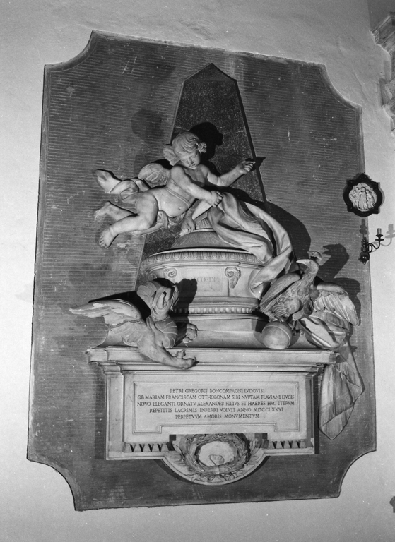 monumento funebre - ambito laziale (sec. XVIII)