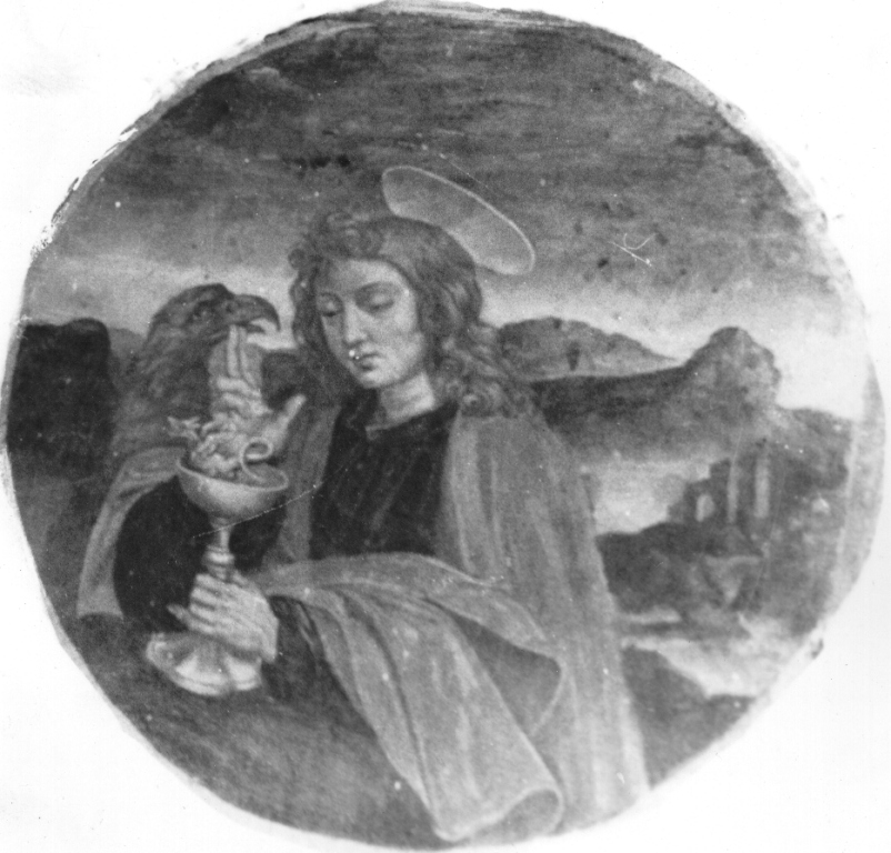 San Giovanni Evangelista (dipinto) - ambito laziale (inizio sec. XVII)