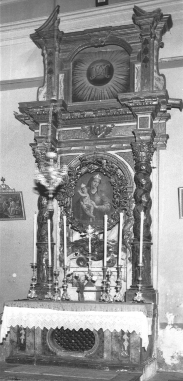 altare - ambito laziale (fine sec. XVII, sec. XIX)