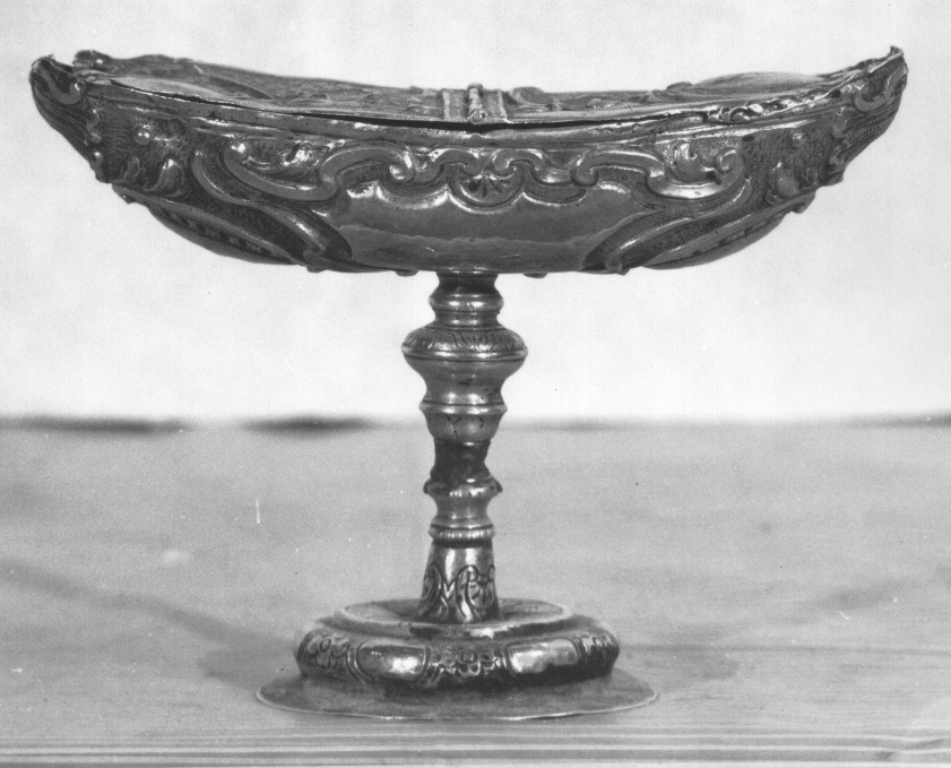 navicella portaincenso - a doppia valva di Giordani Antonio (bottega) (sec. XVIII)