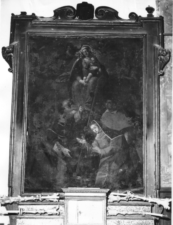 cornice di dipinto - ambito laziale (fine/inizio secc. XVI/ XVII)