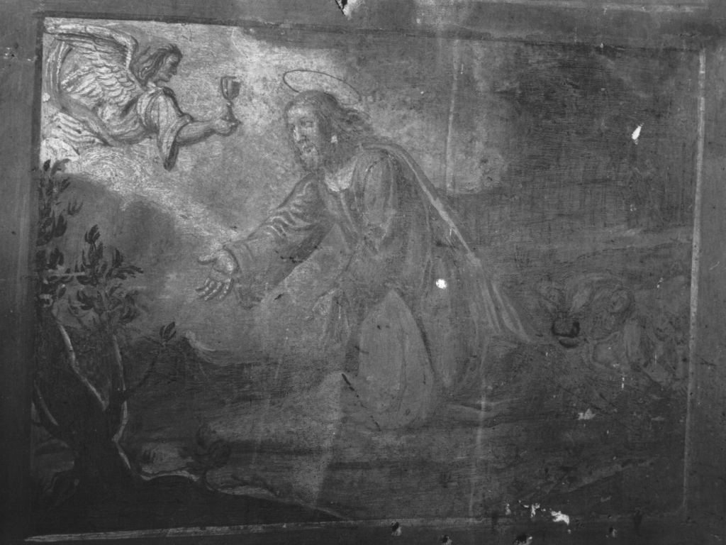 orazione di Cristo nell'orto di Getsemani (dipinto) - ambito laziale (sec. XVII)