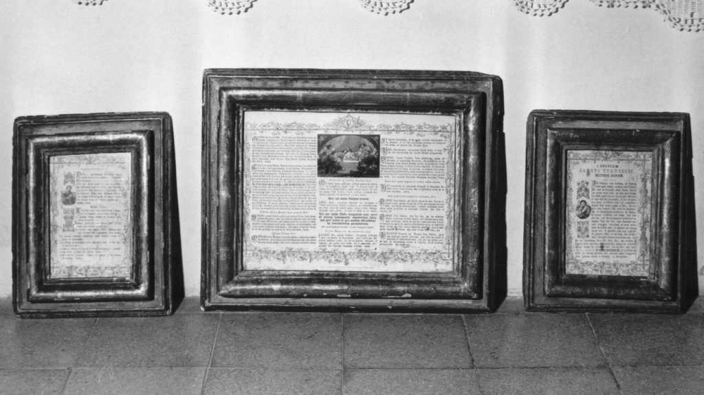 servizio di cartagloria - ambito laziale (metà sec. XIX)