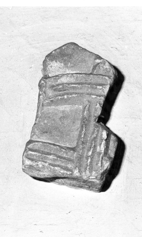 pluteo, frammento - ambito laziale (sec. IX)