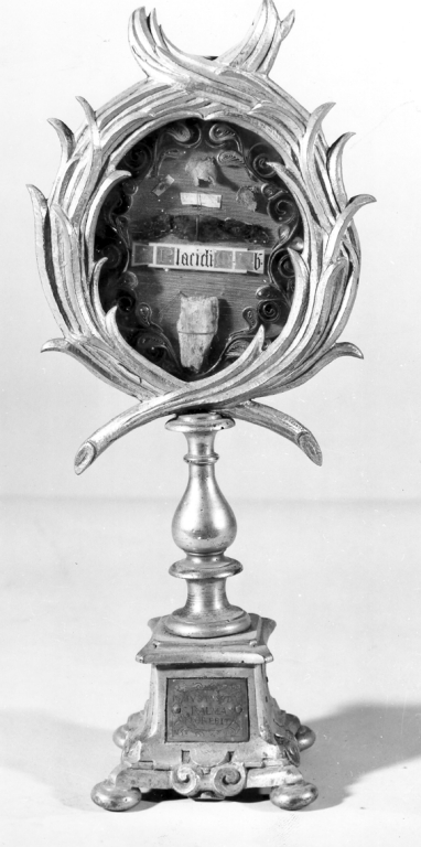 reliquiario - ambito romano (sec. XVII)