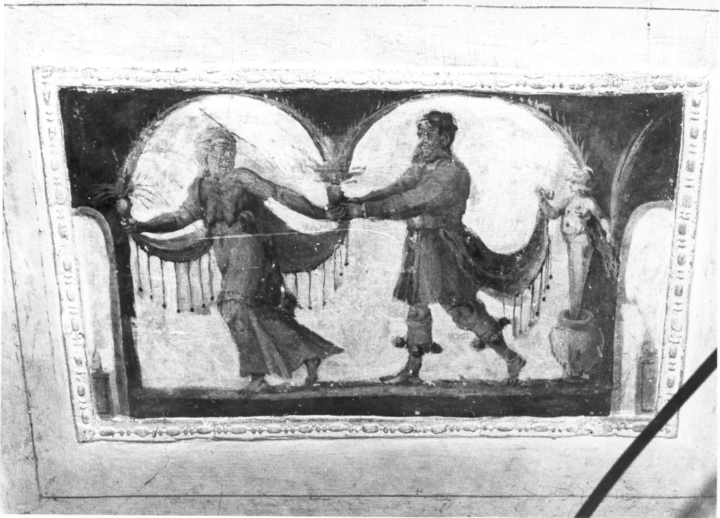 Figure pompeiane (dipinto) di Zuccari Federico (maniera) (sec. XVI)