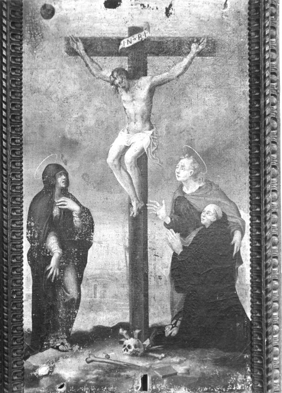 Crocifissione di Cristo (dipinto) - ambito romano (seconda metà sec. XVI)