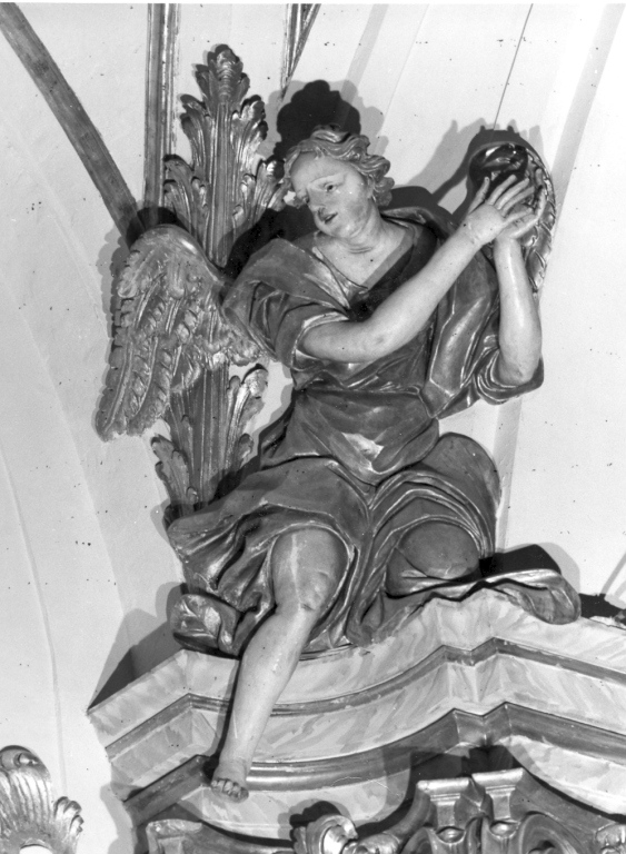 Angelo (scultura) - ambito laziale (sec. XVIII)
