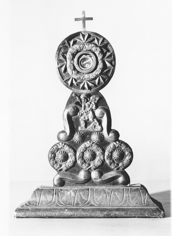 reliquiario - ambito laziale (sec. XVIII)