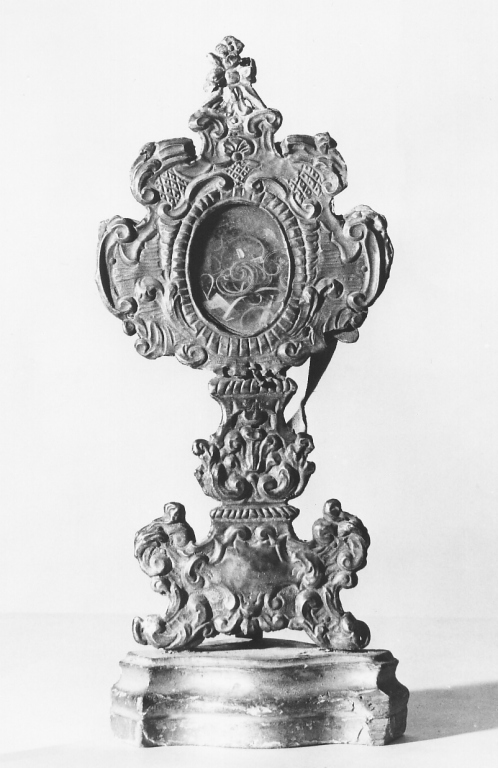 reliquiario - ambito laziale (sec. XVIII)