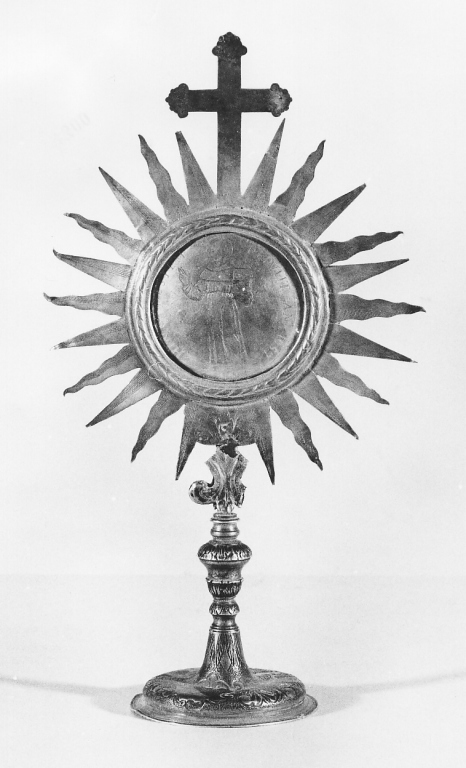 reliquiario - ambito laziale (sec. XVII)