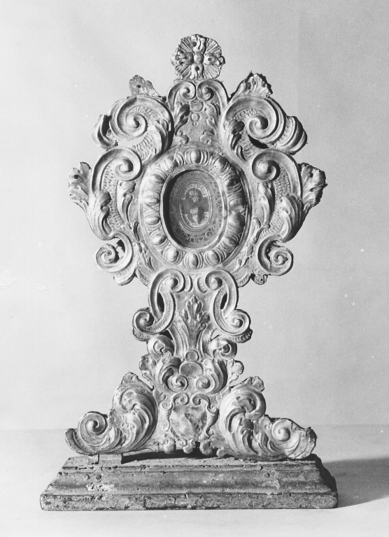 reliquiario - ambito laziale (sec. XVIII)
