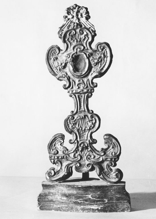reliquiario - ambito laziale (sec. XVIII)
