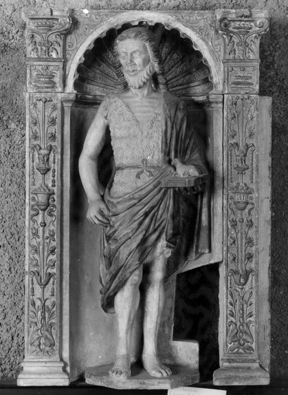 S. Giovanni Battista (scultura) - ambito romano (seconda metà sec. XV)