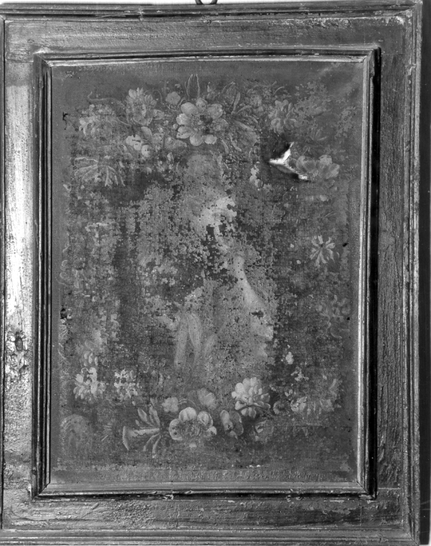 Figura femminile (dipinto) - ambito laziale (sec. XVII)