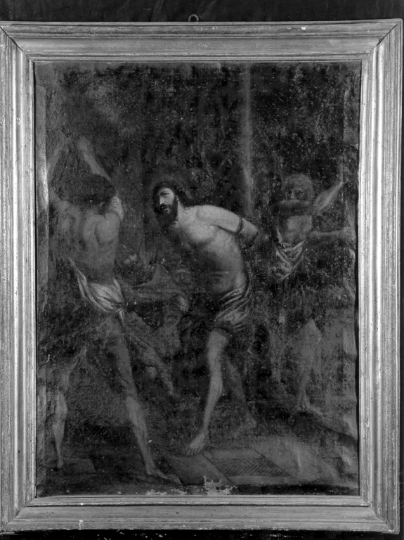 Flagellazione di Cristo (dipinto) - ambito romano (fine/inizio secc. XVI/ XVII)