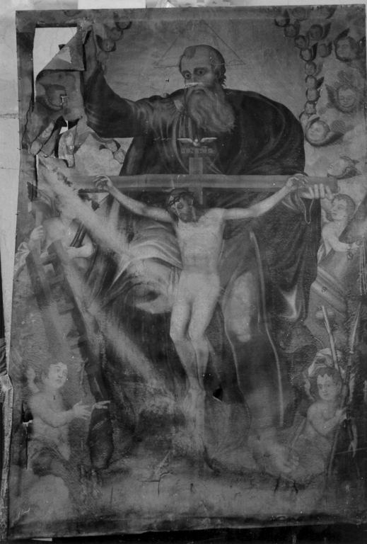 Santa Trinità (dipinto) - ambito laziale (sec. XVII)