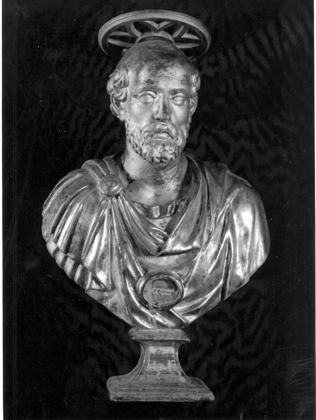 S. Quirino (busto) - ambito laziale (sec. XVII)