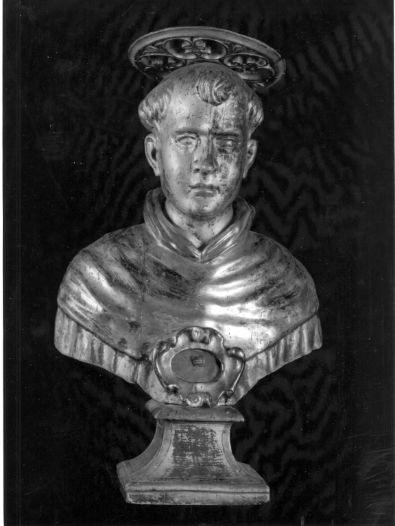 S. Egidio abate da Alba (busto) - ambito laziale (sec. XVII)