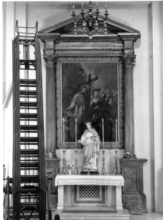 altare - ambito romano (sec. XVII)