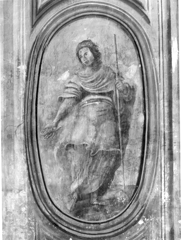 Figura allegorica (dipinto) di Calandrucci Giacinto (bottega) (primo quarto sec. XVIII)