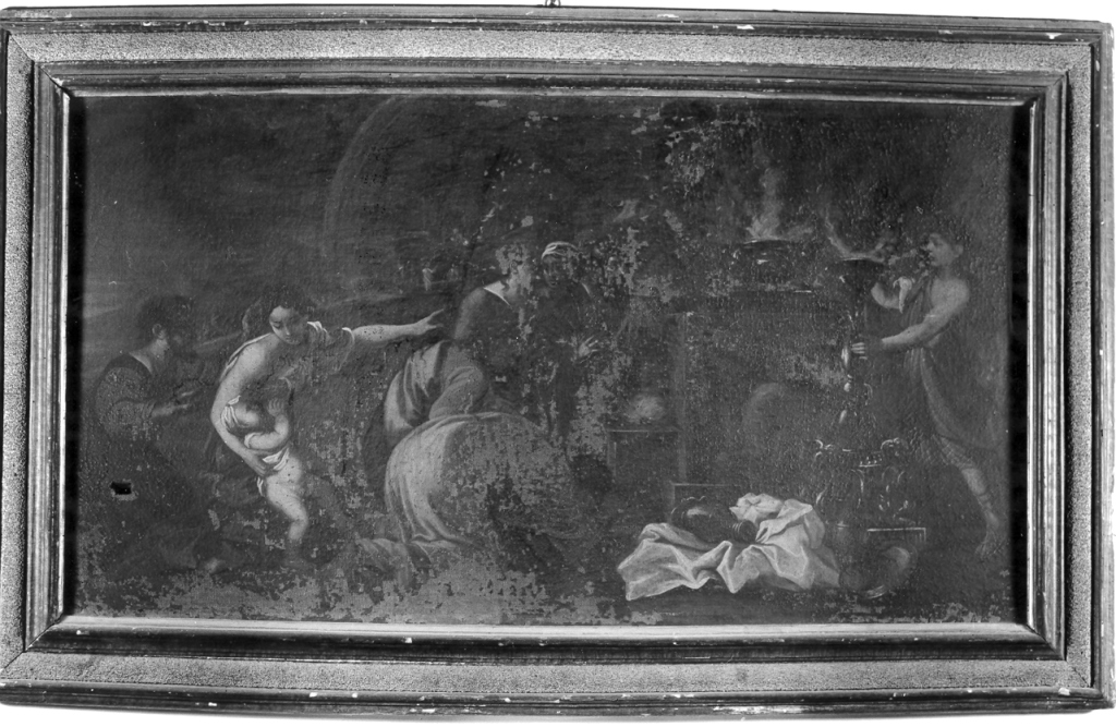 Scena di sacrificio (dipinto) - ambito fiorentino (sec. XVII)