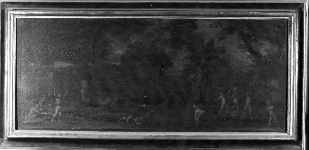 Giochi di putti (dipinto) - ambito fiorentino (sec. XVII)