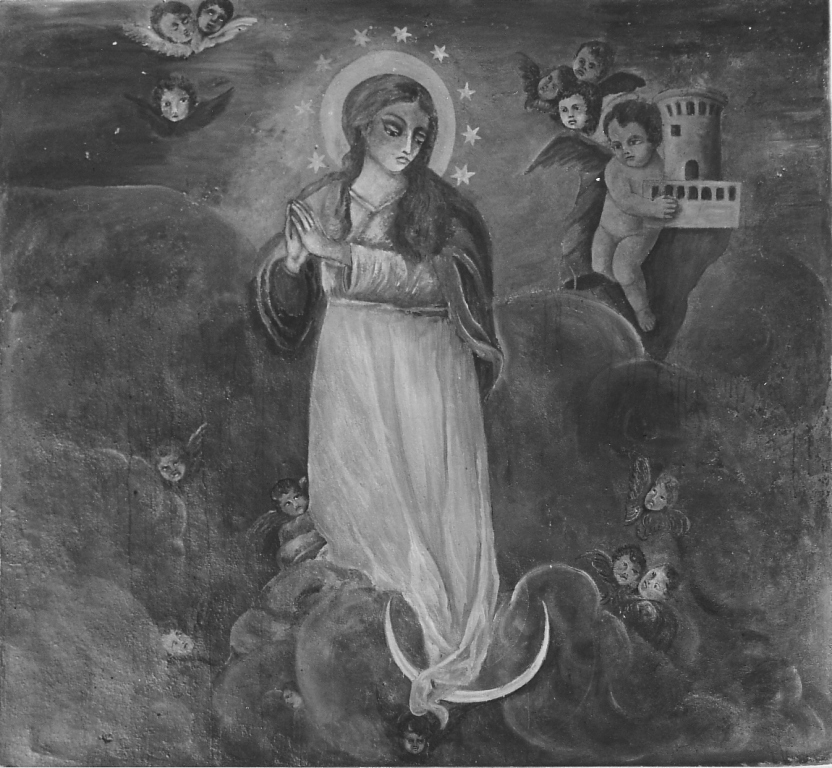 Immacolata Concezione (dipinto) - ambito laziale (ultimo quarto, fine/inizio sec. XVII, secc. XIX/ XX)